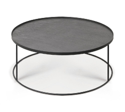 round tray coffee table set -