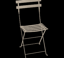 bistro_chaise_metal_muscade  - 61€